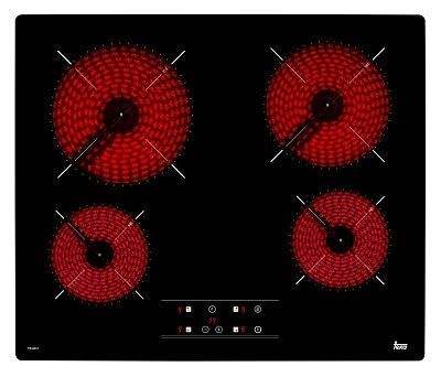 Vitroceramica Teka TBPRO6415, 4 zonas, 6300w, 21cm