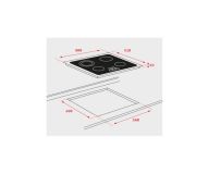 Vitroceramica Teka TBPRO6415, 4 zonas, 6300w, 21cm