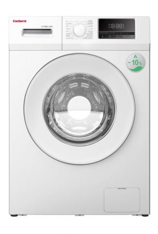 Lavadora carga frontal Corbero CLT8BL1424, Blanco,