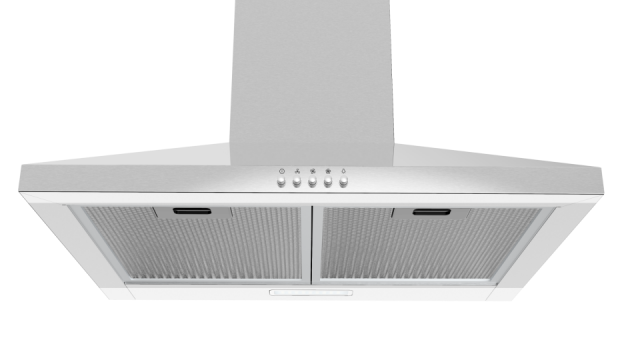 Campana Piramidal Midea MH60A17EM21SBEU, 60cm, 400